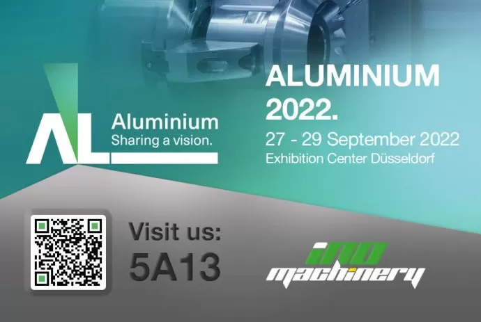 INO Μηχανήματα στο Αλουμίνιο 2022 Fair Düsseldorf